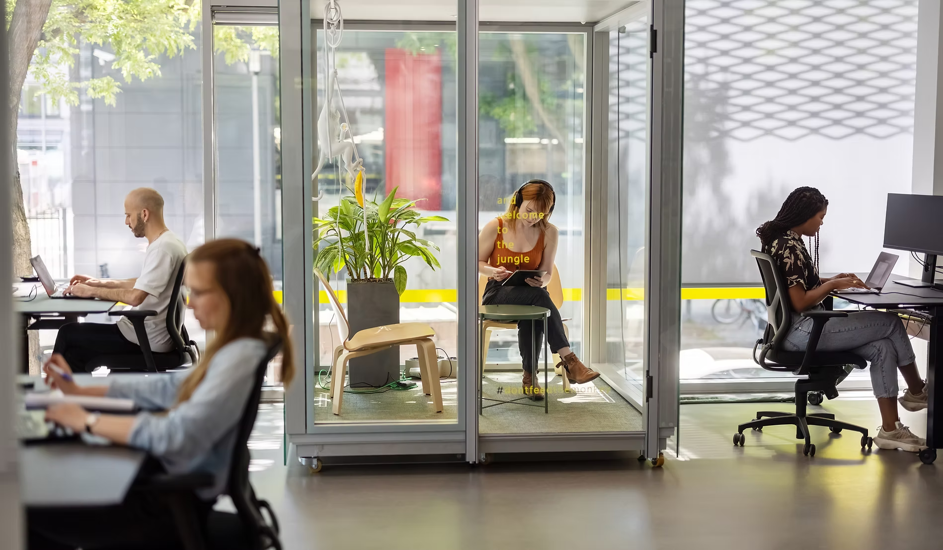 Team Smart AI Solutions aan het werk